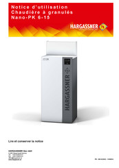 HARGASSNER Nano-PK 10 Notice D'utilisation