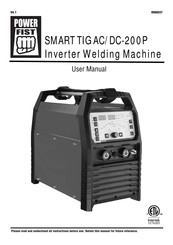 Power Fist SMART TIG AC/DC-200P Manuel De L'utilisateur