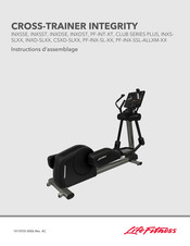 LifeFitness CROSS-TRAINER INTEGRITY Instructions D'assemblage