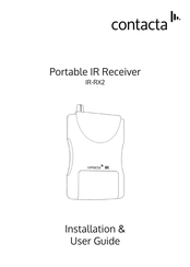 Contacta IR-RX2 Guide D'installation Et D'utilisation