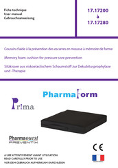 Pharmaouest Prima PharmaForm Preventix 17.17270 Mode D'emploi