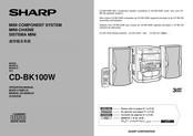 Sharp CD-BK100W Mode D'emploi