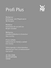 MWF Profi Plus Mode D'emploi