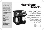 Hamilton Beach FlexBrew 49966 Mode D'emploi