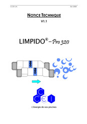 Ccei LIMPIDO-Pro 320 Notice Technique