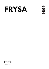 Ikea FRYSA Mode D'emploi