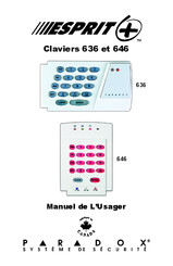 ESPRIT Claviers 646 Manuel De L'usager