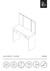 FMD Furniture SARREGUEMINES 939-001 Mode D'emploi