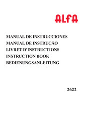 Alfa 2622 Livret D'instructions