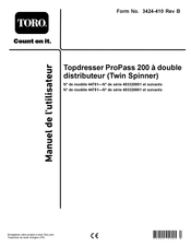 Toro ProPass 200 Manuel De L'utilisateur
