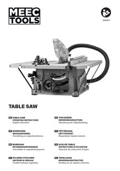 Meec tools 008804 Traduction Des Instructions D'origine