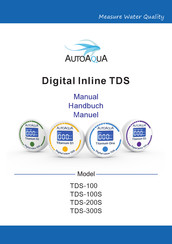 AutoAqua Digital Inline TDS Manuel