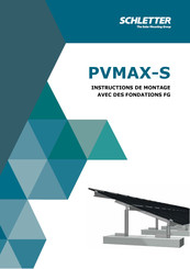 Schletter PVMAX-S Instructions De Montage