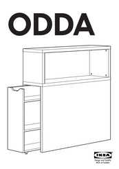 IKEA ODDA Instructions D'assemblage