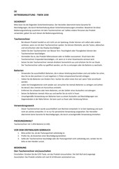 Twen 1030 Mode D'emploi