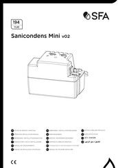 SFA SANICONDENS Mini Notice De Service / Montage