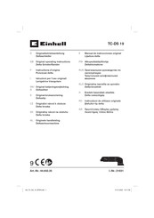 EINHELL TC-DS 19 Instructions D'origine