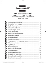 brennenstuhl MULTI HL 3000 Mode D'emploi