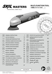 SKIL MASTERS 1490 Notice Originale