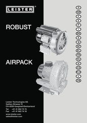 Leister AIRPACK Instructions D'utilisation