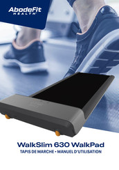 AbodeFit Health WalkSlim 630 WalkPad Manuel D'utilisation