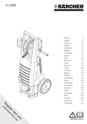 Kärcher K 3.495 Notice Originale