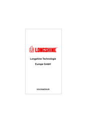 Longshine FS8100 Guide D'utilisation