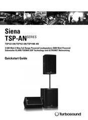 Turbosound Siena TSP122-AN Mode D'emploi