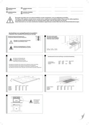 ETNA KI278ZT Instructions D'installation