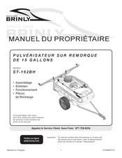 Brinly ST-152BH Manuel Du Propriétaire