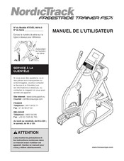 NordicTrack NTEVEL19016.0 Manuel De L'utilisateur