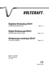 VOLTCRAFT DS-01 Notice D'emploi