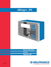 Milltronics AiRanger SPL Manuel D'instructions