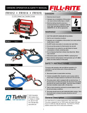 Tithill FILL-RITE FR1612 Manuel D'utilisation Et De Sécurité
