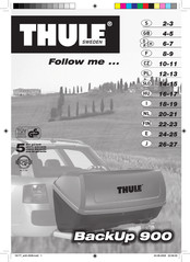 Thule BackUp 900 Mode D'emploi