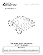 Aqua Products SSDP37 Serie Manuel De L'utilisateur