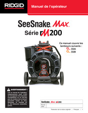 RIDGID SeeSnake Max RM200 Série Manuel De L'opérateur