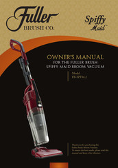 Fuller Brush Co. Spiffy Maid FB-SPFM.2 Mode D'emploi