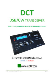 DCT DSB/CW Manuel