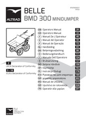 Altrad Belle BMD 300 Manuel De L'opérateur