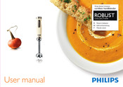 Philips Robust Collection HR1379/10 Manuel D'utilisation