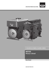 Hatz Diesel 2M41 Notice