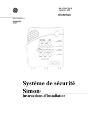 GE Simon 60-911 Instructions D'installation