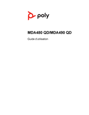 Poly MDA490 QD Guide D'utilisation