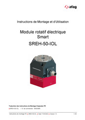 Afag SREH-50-IOL Instructions De Montage Et D'utilisation