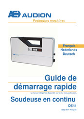 Audion D541 Guide De Démarrage Rapide