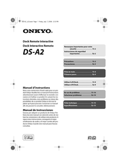 Onkyo DS-A2 Manuel D'instructions