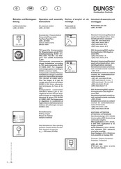 Dungs LGW A2 SGN Série Notice D'emploi Et De Montage