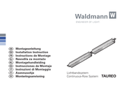 Waldmann TAUREO Instructions De Montage