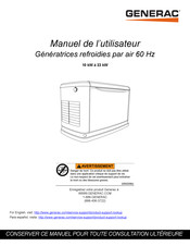 Generac G0065510 Manuel De L'utilisateur